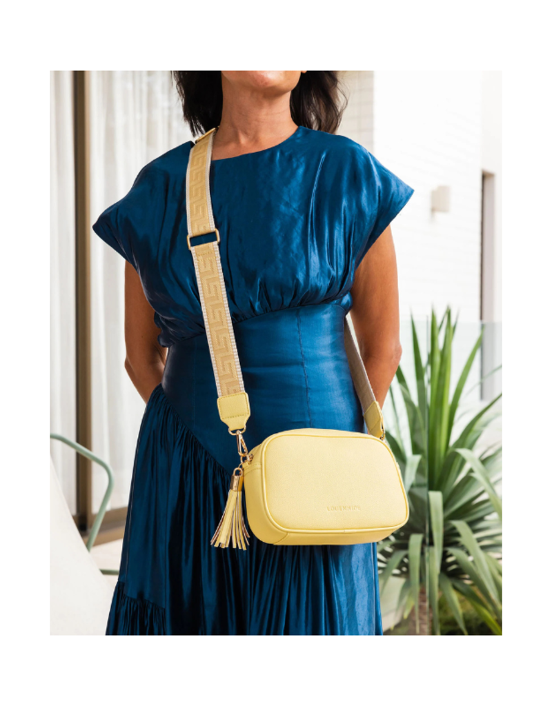 Louenhide Jacinta Gia Crossbody in Lemon by Louenhide