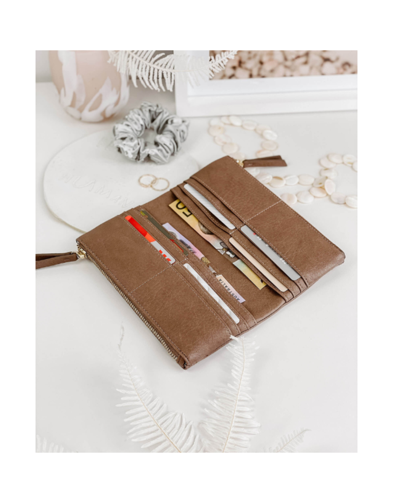 Louenhide Delta Wallet in Mocha by Louenhide