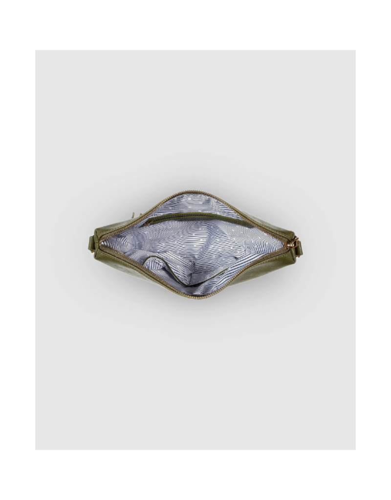 Louenhide Daisy Stripe Crossbody in Khaki by Louenhide