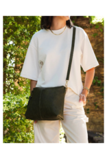 Louenhide Daisy Stripe Crossbody in Khaki by Louenhide