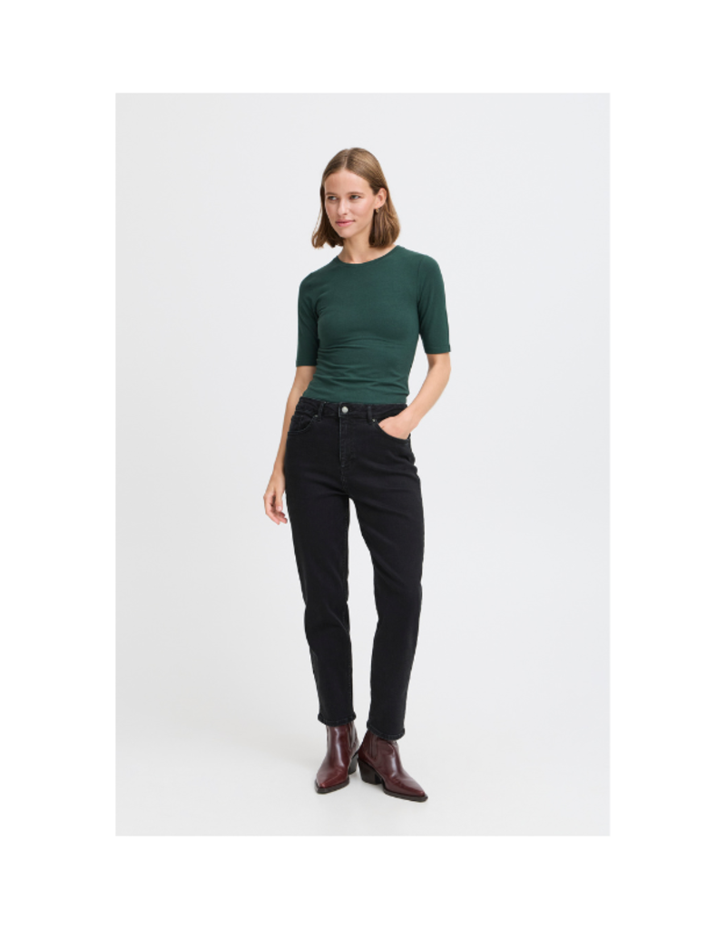 b.young Loetta Jeans in Black Denim by b.young