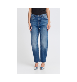 b.young Loetta Jeans in Mid Blue Denim by b.young