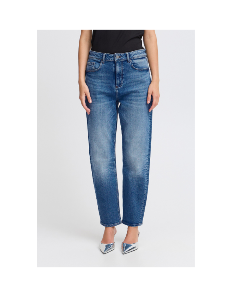 b.young Loetta Jeans in Mid Blue Denim by b.young