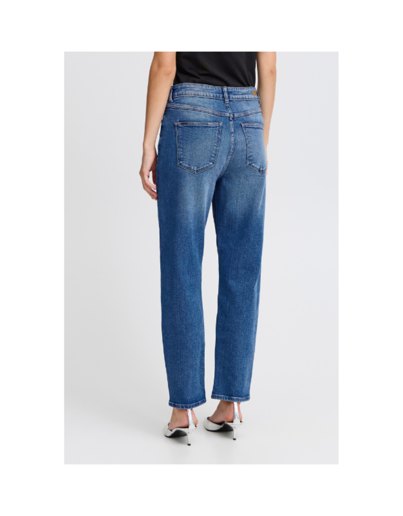 b.young Loetta Jeans in Mid Blue Denim by b.young