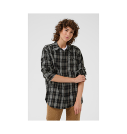 Part Two Samea Plaid Shirt in Black Check by Part Two