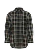 Part Two Samea Plaid Shirt in Black Check by Part Two