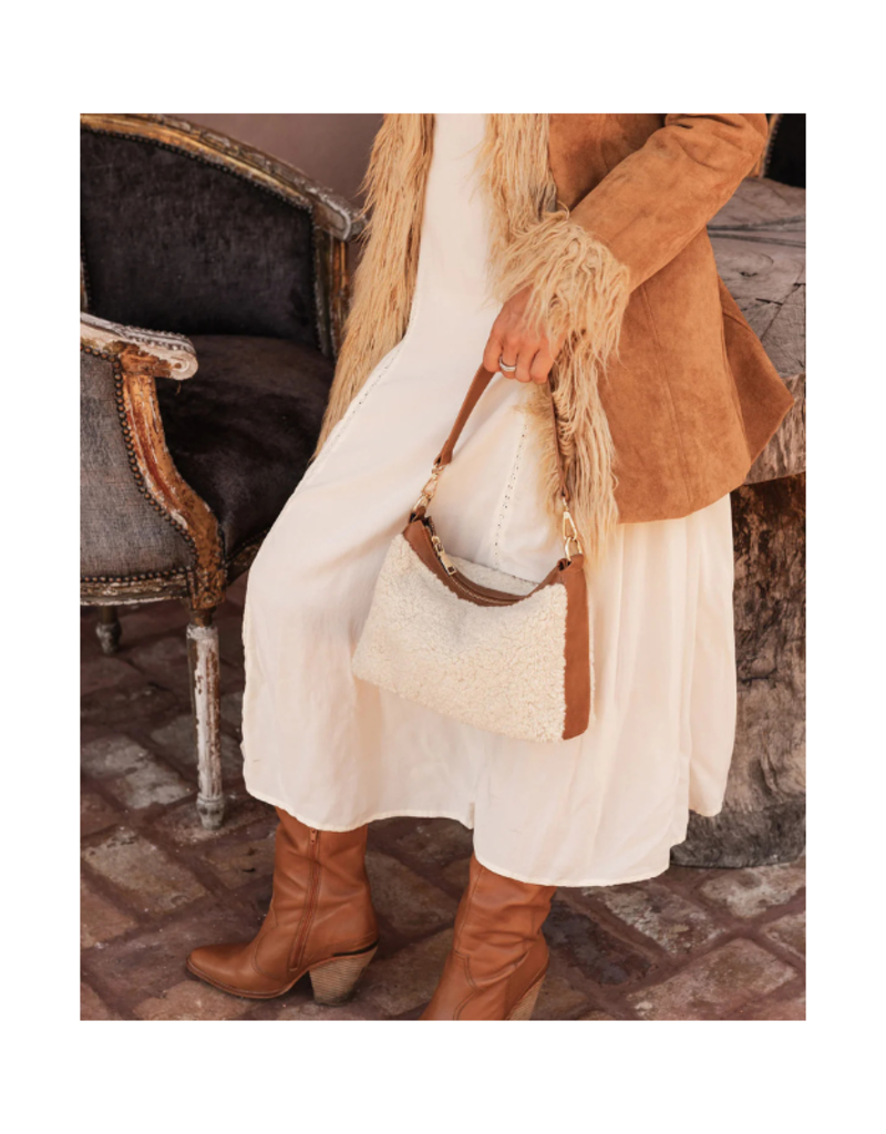 Louenhide Aspen Shoulder Bag in Beige by Louenhide