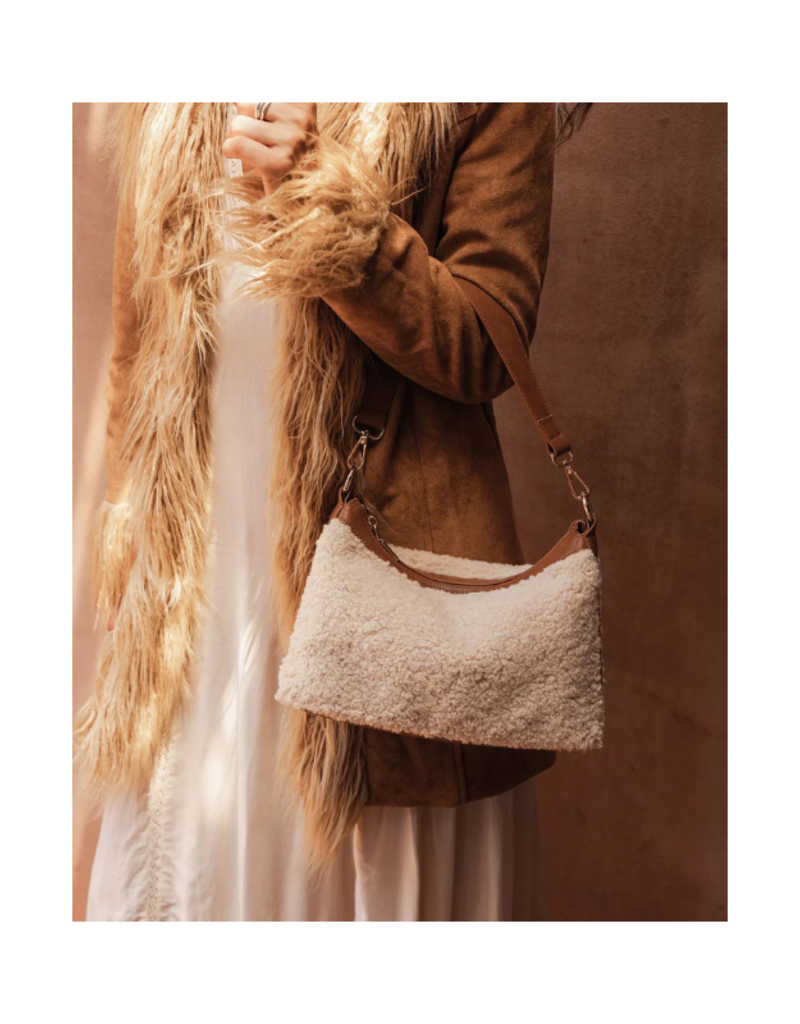 Louenhide Aspen Shoulder Bag in Beige by Louenhide