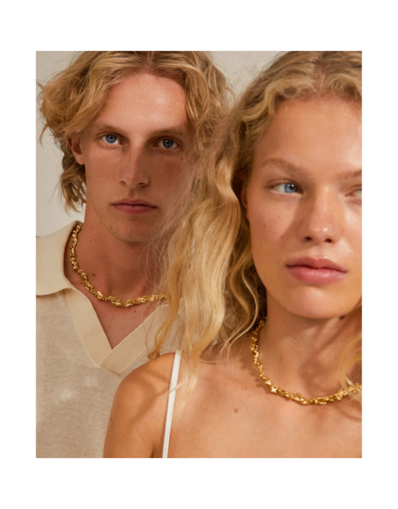 PILGRIM Raelynn Necklace in Gold by Pilgrim