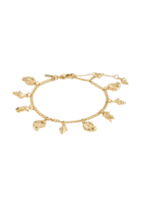 PILGRIM Sea  Bracelet in Gold by Pilgrim