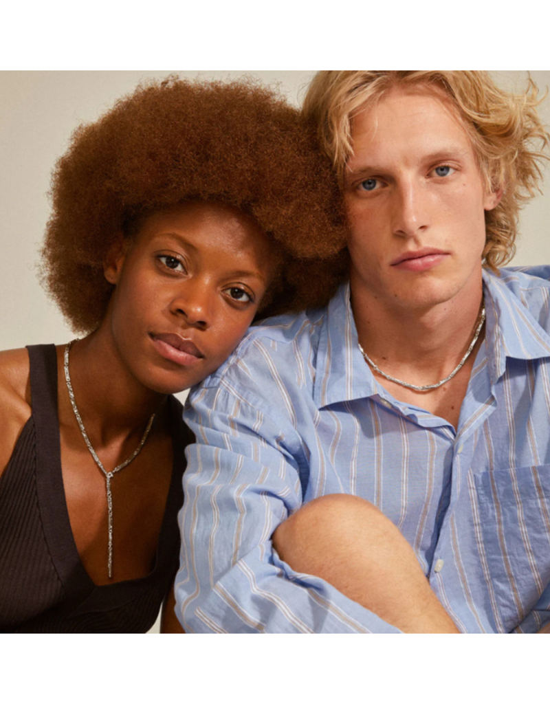 PILGRIM Star Necklace in Silver by Pilgrim