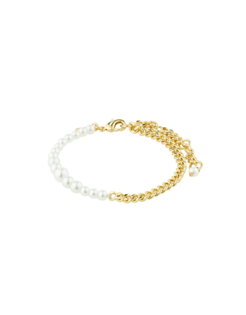 PILGRIM Relando Beaded Bracelet in Gold by Pilgrim