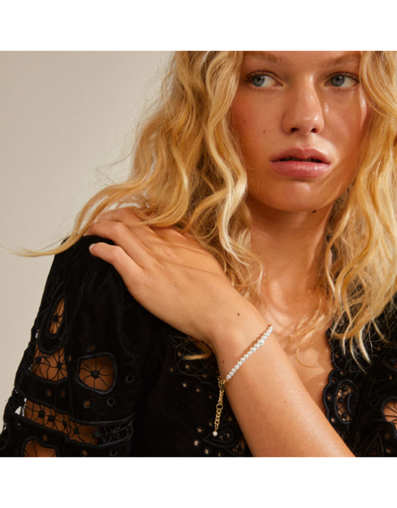 PILGRIM Relando Beaded Bracelet in Gold by Pilgrim