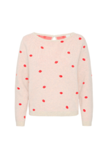 ICHI Brielle Longsleeve in Oatmeal Melange by ICHI