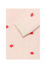 ICHI Brielle Longsleeve in Oatmeal Melange by ICHI