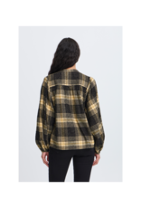 ICHI Esiva Plaid Shirt in Check Patt by ICHI