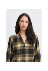 ICHI Esiva Plaid Shirt in Check Patt by ICHI