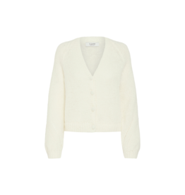 b.young Marcelle Cardigan in Marshmallow by b.young
