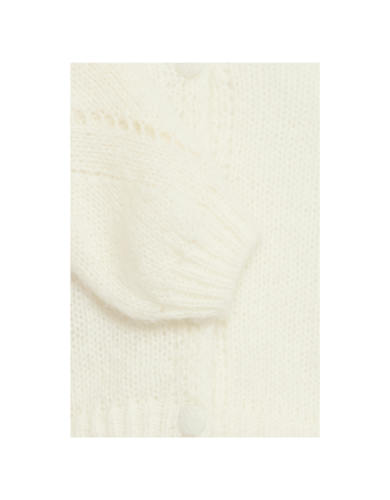 b.young Marcelle Cardigan in Marshmallow by b.young