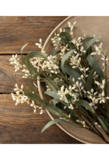 Indaba Trading Flowering Eucalyptus Branch