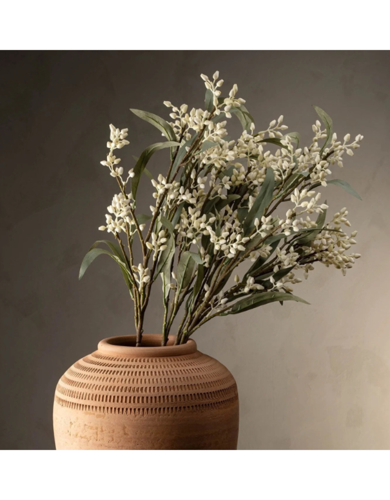 Indaba Trading Flowering Eucalyptus Branch