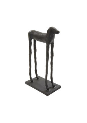Indaba Trading Doggy Long Legs Statue in Black
