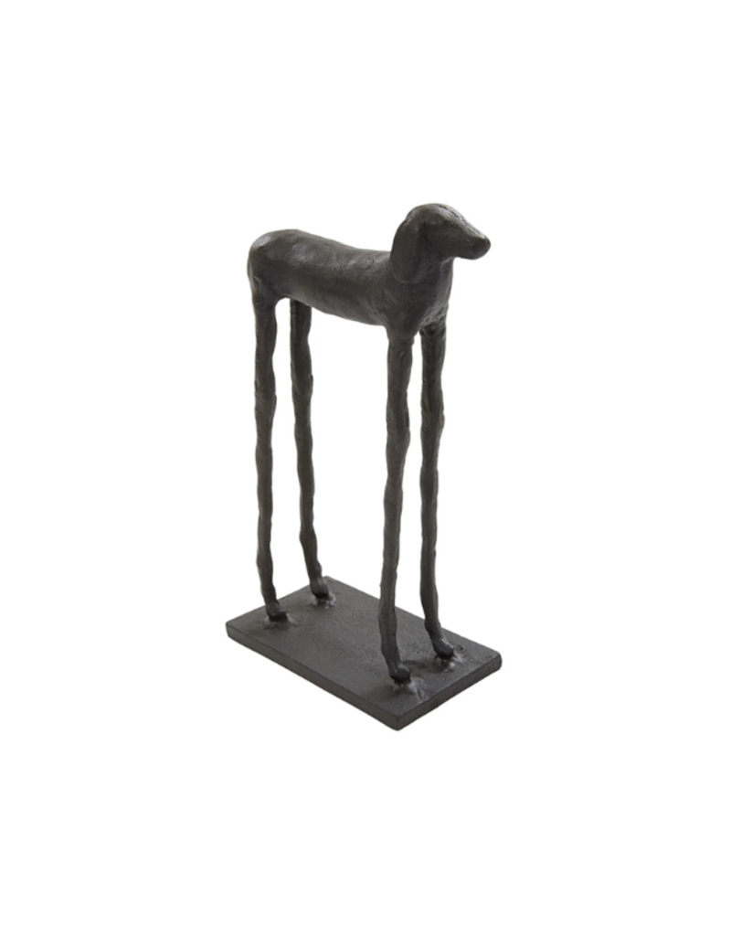 Indaba Trading Doggy Long Legs Statue in Black