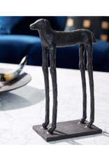 Indaba Trading Doggy Long Legs Statue in Black