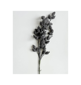 Indaba Trading Dried Berry Branch in Dark Purple