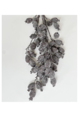 Indaba Trading Dried Berry Branch in Dark Purple