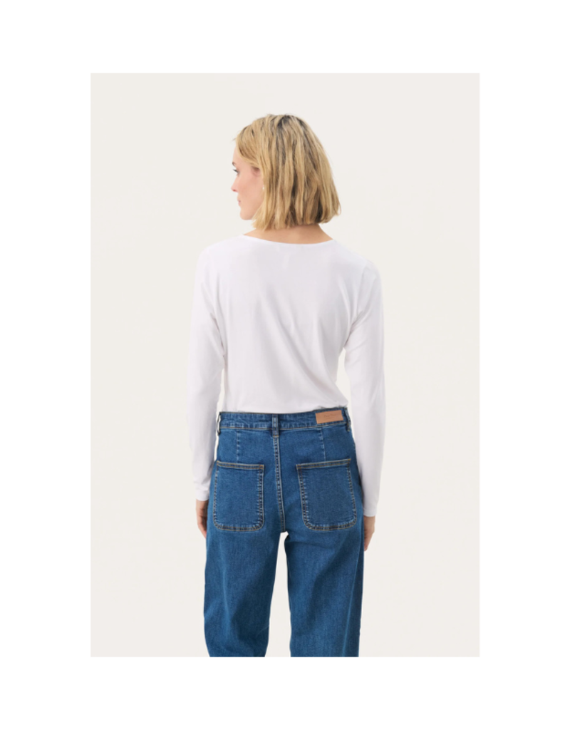 Part Two Nemajas Tee in Bright White by Part Two