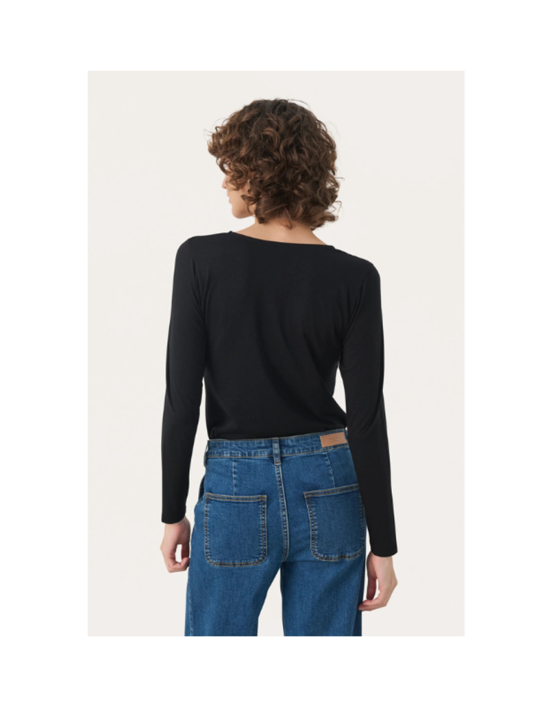 Part Two Nemajas Tee in Black by Part Two