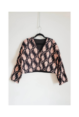 French Toast The Clara Jacket in Black Tiger by French Toast