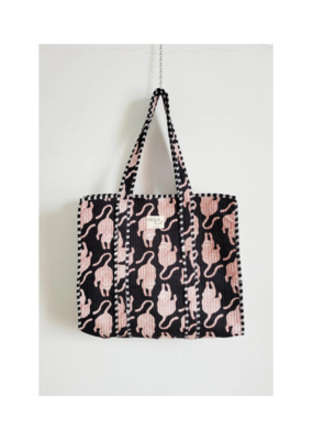 French Toast Weekend Tote in Black Tiger by French Toast