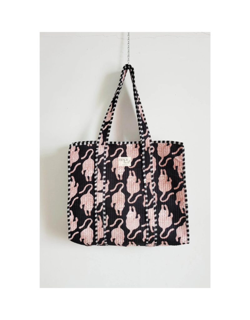 French Toast Weekend Tote in Black Tiger by French Toast