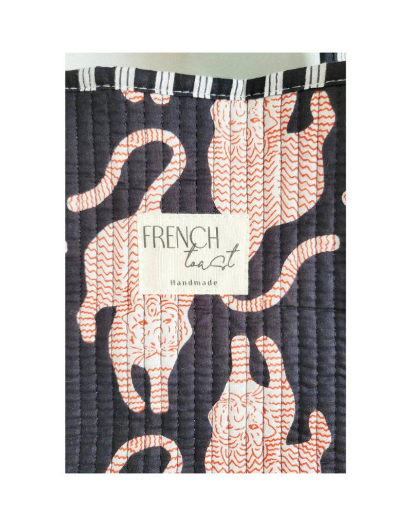 French Toast Weekend Tote in Black Tiger by French Toast