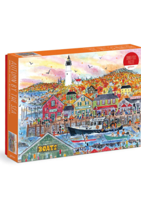 Raincoast Books Autumn By The Sea 1000pcs Puzzle