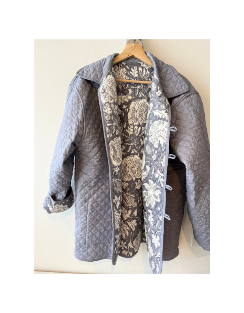 French Toast The Barn Jacket in Blue Grey by French Toast