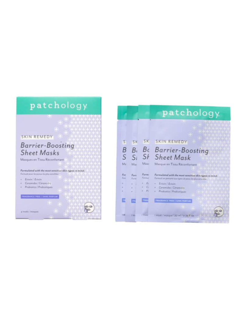 patchology Barrier Boosting Sheet Mask 4 Pack by Patchology