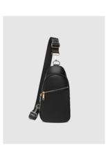 Louenhide Bella Sling Bag in Black by Louenhide