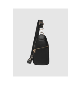 Louenhide Bella Sling Bag in Black by Louenhide