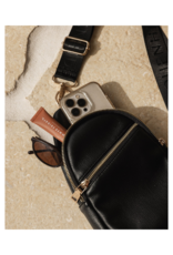 Louenhide Bella Sling Bag in Black by Louenhide
