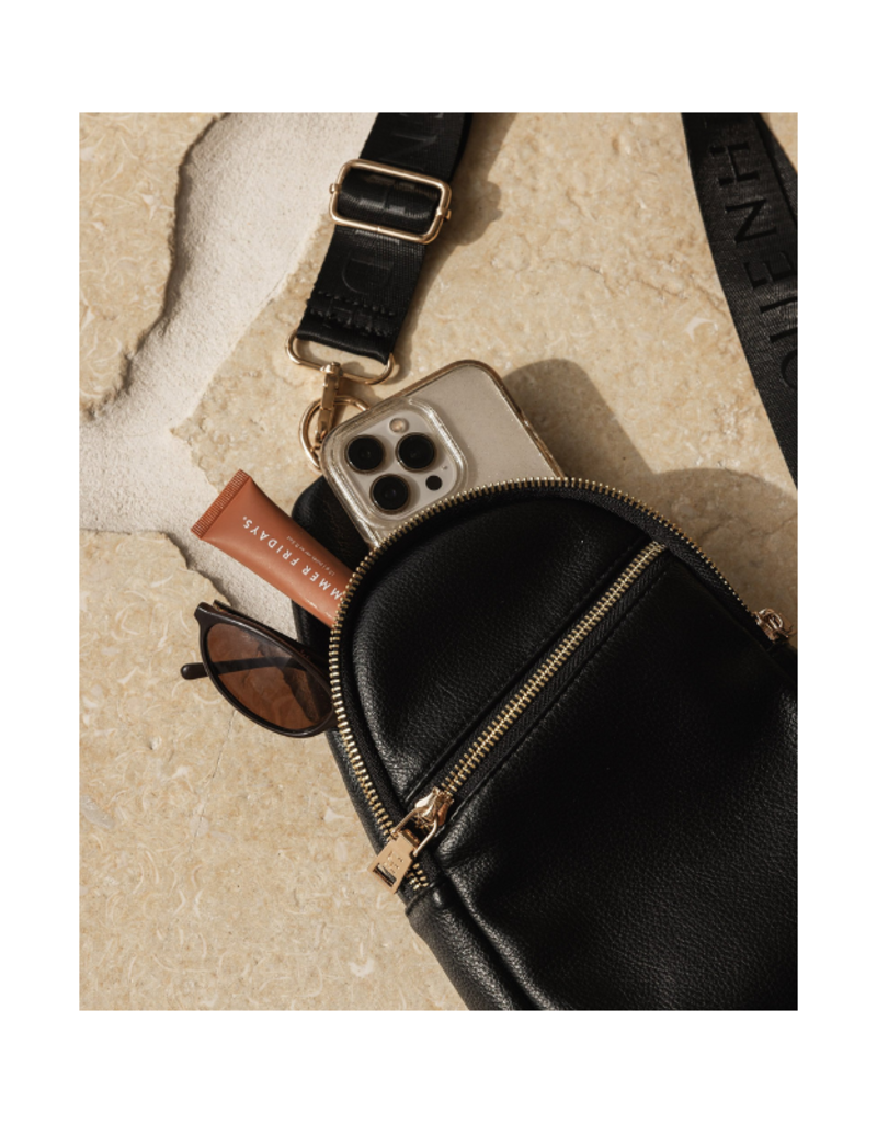 Louenhide Bella Sling Bag in Black by Louenhide