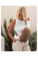 Louenhide Bella Sling Bag in Caramel by Louenhide