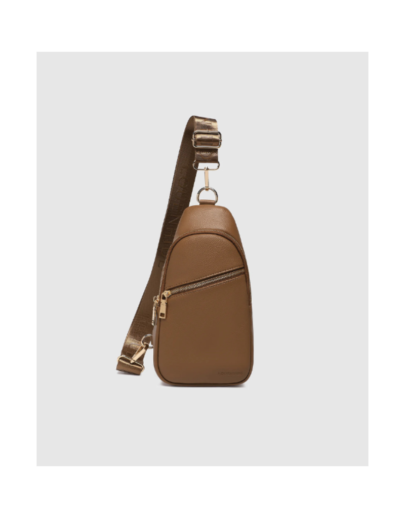 Louenhide Bella Sling Bag in Caramel by Louenhide