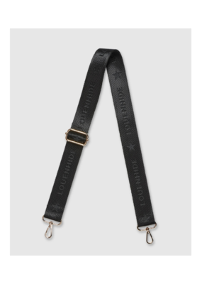Louenhide Logo Guitar Strap in Black by Louenhide