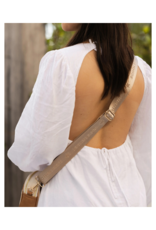 Louenhide Logo Guitar Strap in Natural by Louenhide