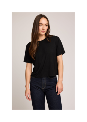 Gentle Fawn Jaxon Tee in Black by Gentle Fawn