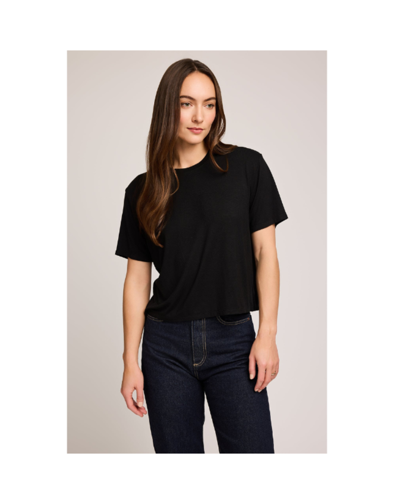 Gentle Fawn Jaxon Tee in Black by Gentle Fawn