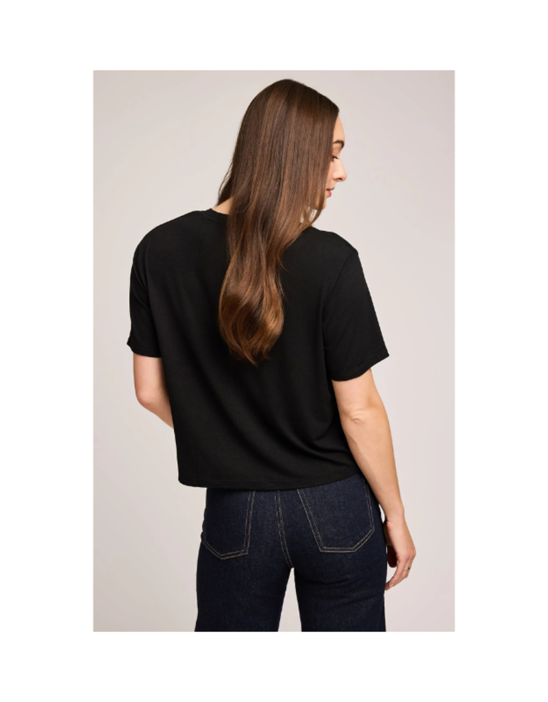 Gentle Fawn Jaxon Tee in Black by Gentle Fawn